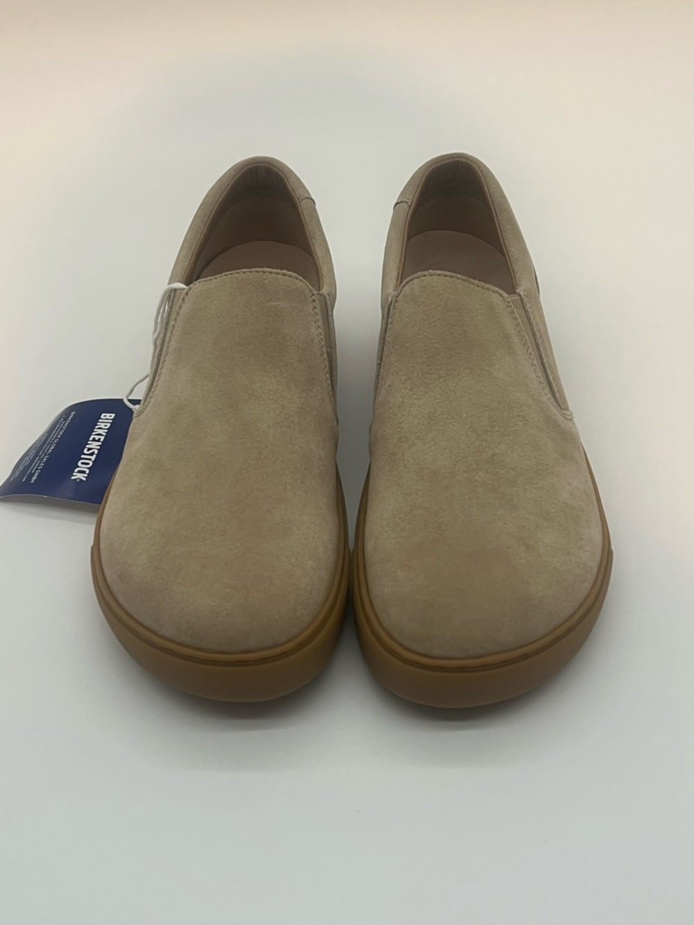 Birkenstock Women's Slip-On Loafers in Taupe - Picture 4 of 9